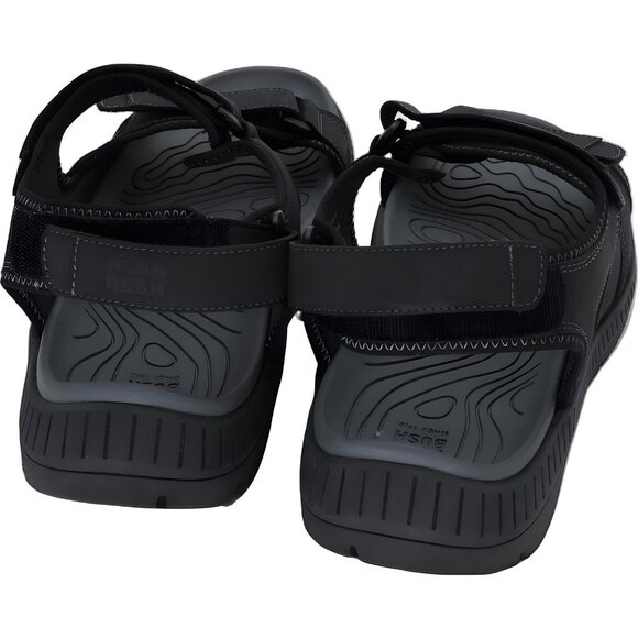 Nunn Bush Laguna 3-Strap River Sandals Black Adjustable Comfort Men's US 11W - Picture 3 of 6